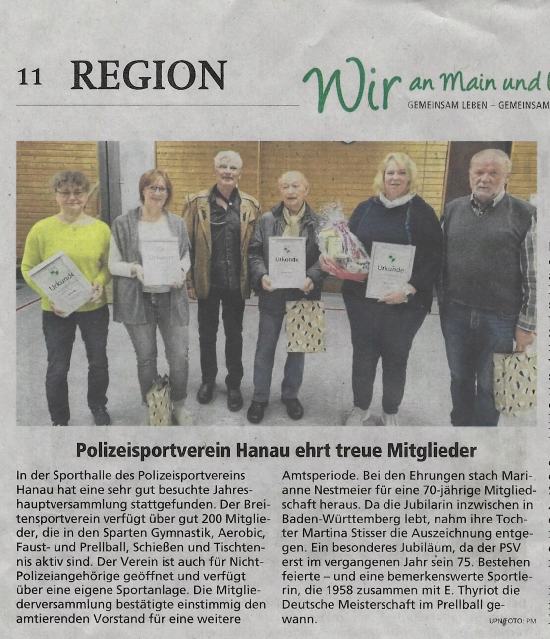 Artikel des HA vom 29.04.2024